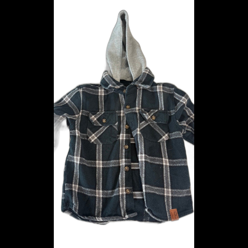 little Bipsy Nightfall Plaid 3/4t